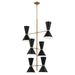 Kichler - 52568CPZBK - 12 Light Foyer Chandelier - Phix - Champagne Bronze