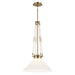 Kichler - 52581CPZ - One Light Pendant - Albers - Champagne Bronze