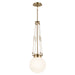 Kichler - 52582CPZ - One Light Pendant - Albers - Champagne Bronze