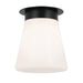 Kichler - 52585BK - One Light Flush Mount - Albers - Black