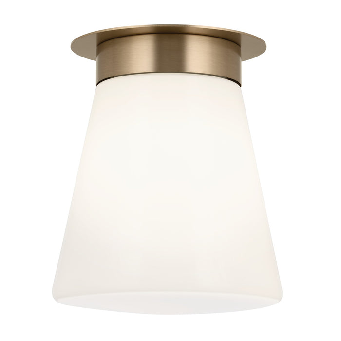 Kichler - 52585CPZ - One Light Flush Mount - Albers - Champagne Bronze