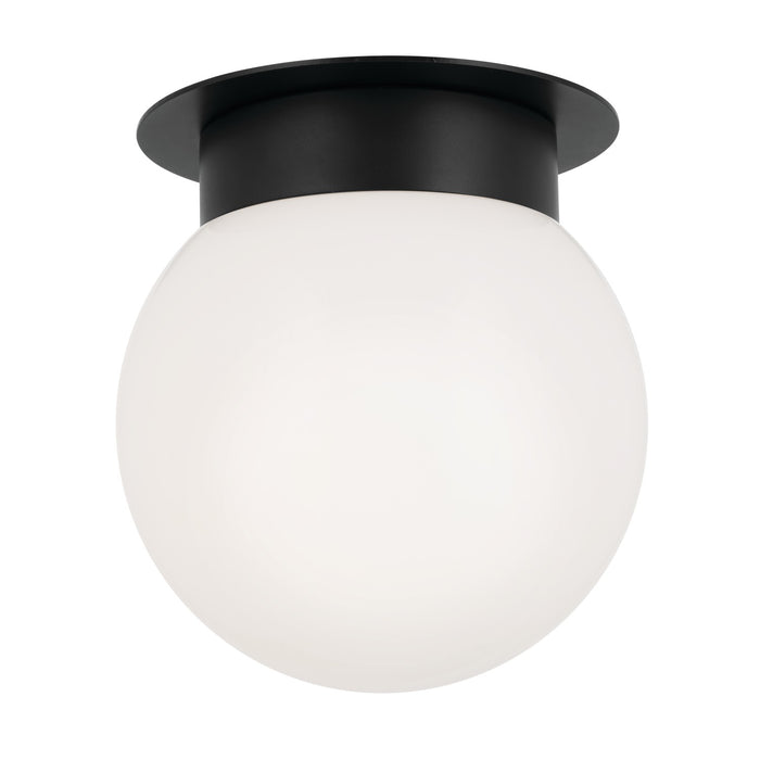 Kichler - 52586BK - One Light Flush Mount - Albers - Black