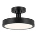 Kichler - 52589BK - LED Semi Flush Mount - Riu - Black