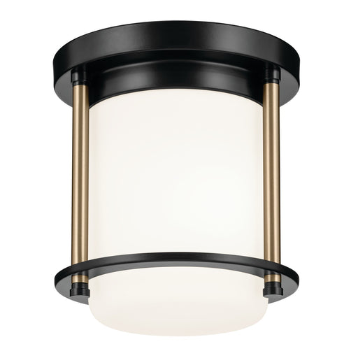 Kichler - 52596BKCPZ - One Light Flush Mount - Brit - Black