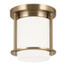 Kichler - 52596CPZ - One Light Flush Mount - Brit - Champagne Bronze