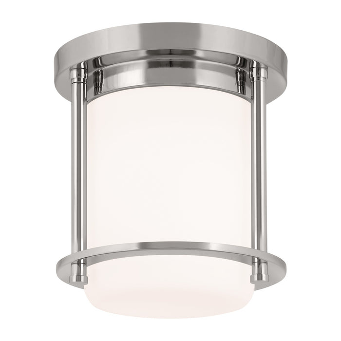 Kichler - 52596PN - One Light Flush Mount - Brit - Polished Nickel