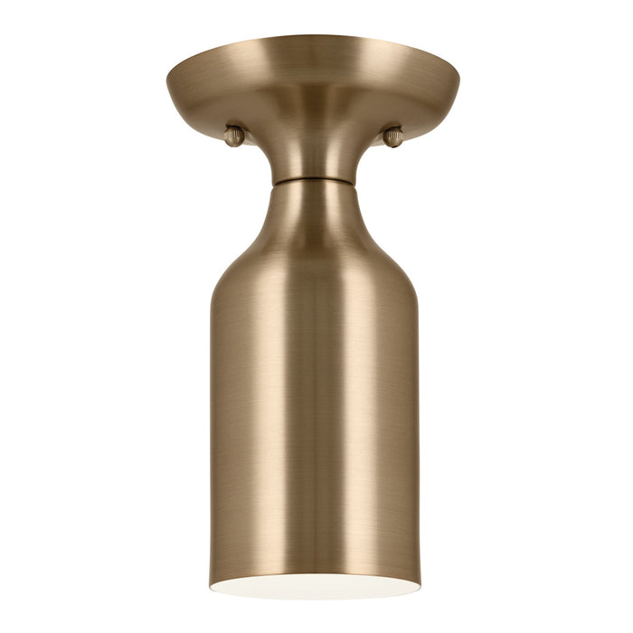 Kichler - 52598CPZ - One Light Semi Flush Mount - Sisu - Champagne Bronze