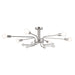 Kichler - 52602PN - Six Light Semi Flush Mount - Ocala - Polished Nickel