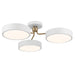 Kichler - 52604WHCPZ - LED Semi Flush Mount - Sago - White