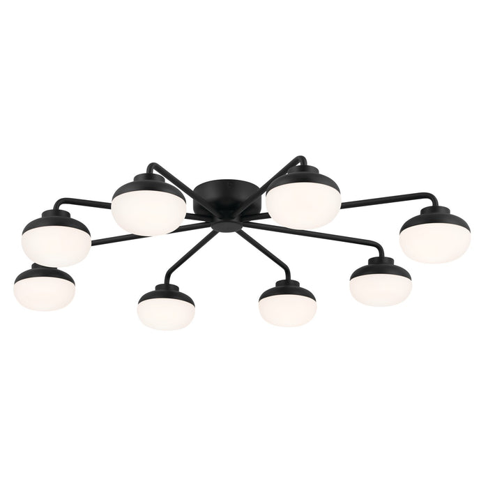 Kichler - 52608BK - LED Semi Flush Mount - Remy - Black