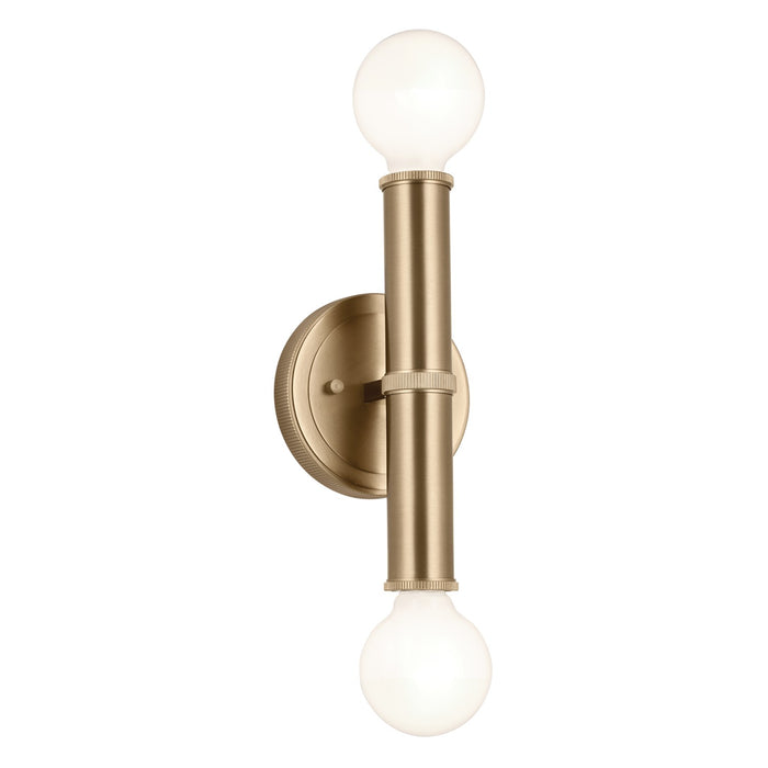 Kichler - 55159CPZ - Two Light Wall Sconce - Torche - Champagne Bronze