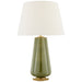 Visual Comfort Signature - AH 3127GRN-L - Two Light Table Lamp - Penelope - Green Porcelain