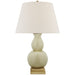 Visual Comfort Signature - CHA 8613TS-L - One Light Table Lamp - Gourd Form - Tea Stain Crackle