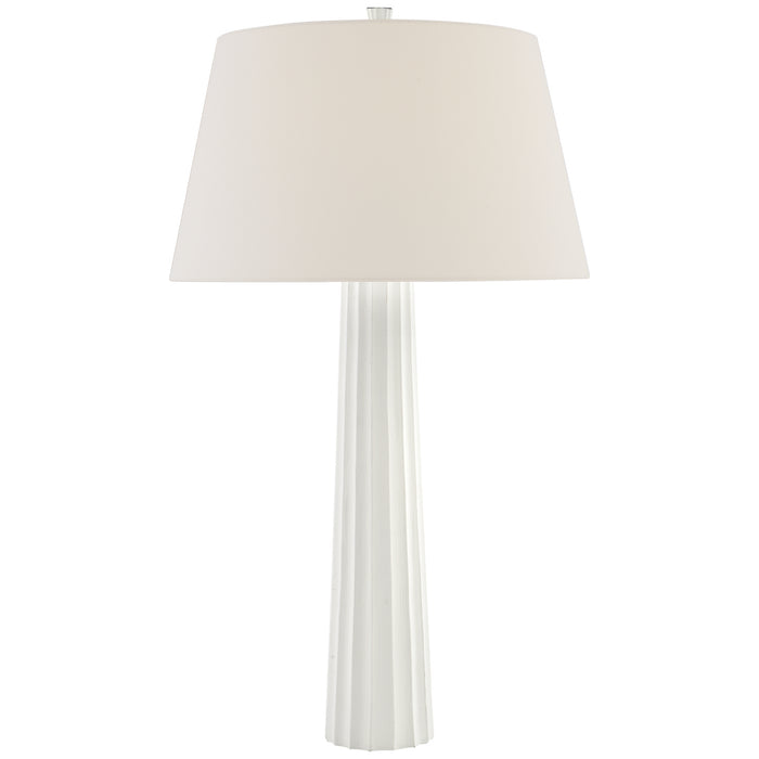 Visual Comfort Signature - CHA 8906WHT-L - One Light Table Lamp - Fluted Spire - Plaster White