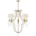 Visual Comfort Signature - CHC 1554OW-L - Eight Light Chandelier - Montmarte - Old White