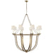 Visual Comfort Signature - CHC 1577GI-L - Eight Light Chandelier - Lancaster - Gilded Iron