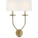 Visual Comfort Signature - CHD 1612AB-L - Two Light Wall Sconce - Symmetric Twist - Antique-Burnished Brass