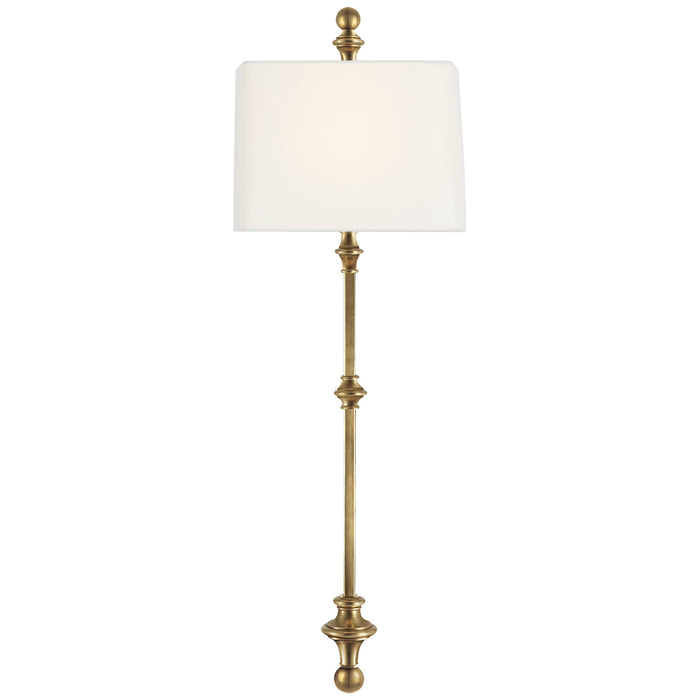 Visual Comfort Signature - CHD 2300AB-L - One Light Wall Sconce - Cawdor - Antique-Burnished Brass