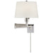 Visual Comfort Signature - CHD 5106PN-L2 - One Light Wall Sconce - Chunky Swing Arm - Polished Nickel