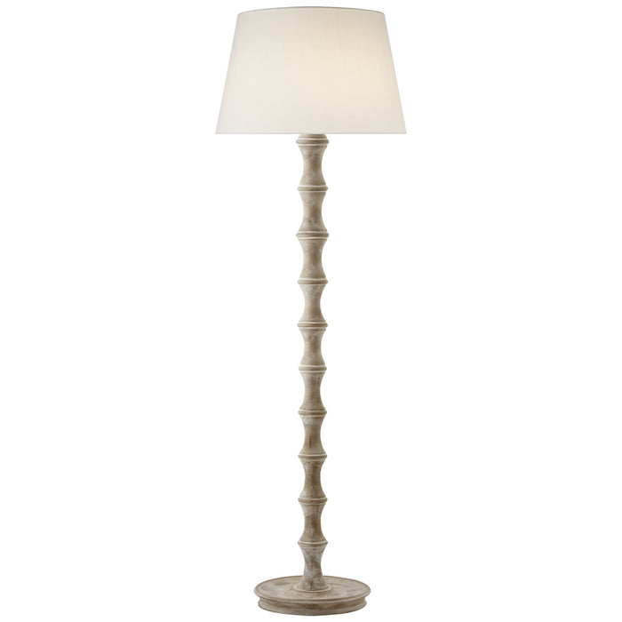 Visual Comfort Signature - S 111BW-L - One Light Floor Lamp - BAMBOO - Belgian White