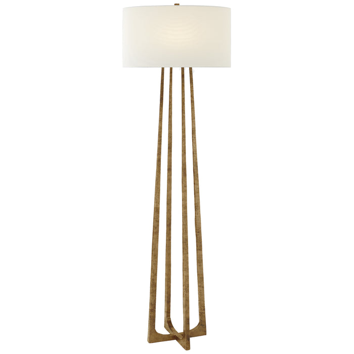 Visual Comfort Signature - S 1513GI-L - One Light Floor Lamp - Scala - Gilded Iron