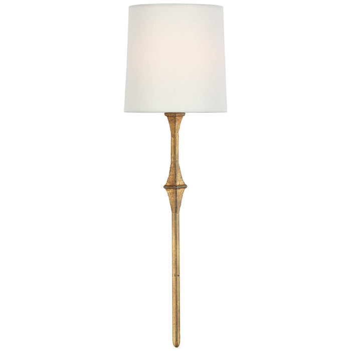 Visual Comfort Signature - S 2401GI-L - One Light Wall Sconce - dauphine - Gilded Iron