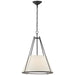 Visual Comfort Signature - S 5033BR-L - One Light Hanging Lantern - Aspen - Blackened Rust