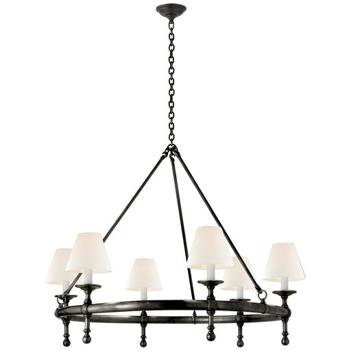 Visual Comfort Signature - SL 5812BZ-L - Six Light Chandelier - Classic - Bronze