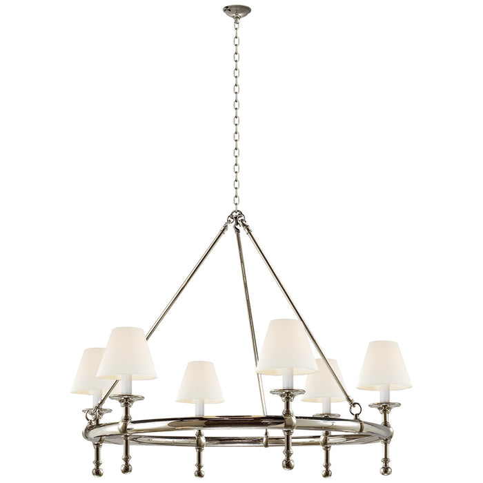 Visual Comfort Signature - SL 5812PN-L - Six Light Chandelier - Classic - Polished Nickel