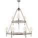 Visual Comfort Signature - SL 5813PN-L - Nine Light Chandelier - Classic - Polished Nickel