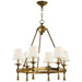 Visual Comfort Signature - SL 5814HAB-L - Six Light Chandelier - Classic - Hand-Rubbed Antique Brass