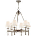 Visual Comfort Signature - SL 5814PN-L - Six Light Chandelier - Classic - Polished Nickel