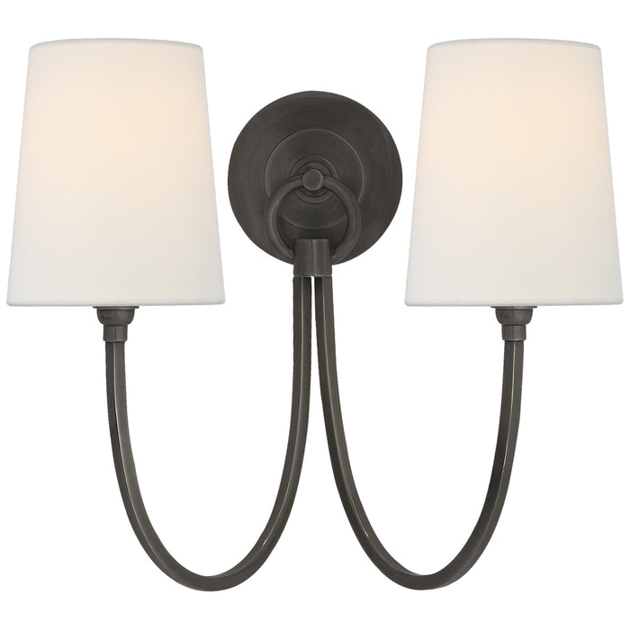 Visual Comfort Signature - TOB 2126BZ-L - Two Light Wall Sconce - Reed - Bronze