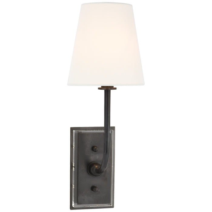 Visual Comfort Signature - TOB 2190BZ-L - One Light Wall Sconce - Hulton - Bronze