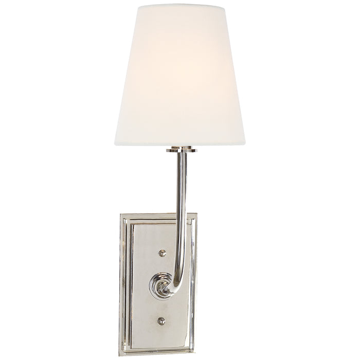 Visual Comfort Signature - TOB 2190PN-L - One Light Wall Sconce - Hulton - Polished Nickel