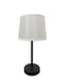 House of Troy - S550-BLKSN - One Light Table Lamp - Sawyer - Black/Satin Nickel