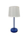 House of Troy - S550-COSN - One Light Table Lamp - Sawyer - Colbalt/Satin Nickel