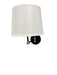 House of Troy - S575-BLKSN - One Light Wall Swing Lamp - Sawyer - Black/Satin Nickel