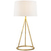 Visual Comfort Signature - TOB 3026GI-L - One Light Table Lamp - Nina - Gilded Iron