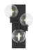 Visual Comfort Modern - 700WSGMBTCB - LED Wall Sconce - Gambit - Nightshade Black