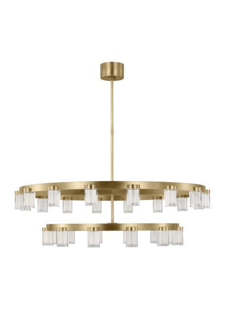 Visual Comfort Modern - KWCH19727NB - LED Chandelier - Esfera - Natural Brass