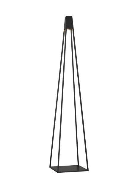 Visual Comfort Modern - SLOFL10927BK - LED Outdoor Floor Lamp - Apex - Black