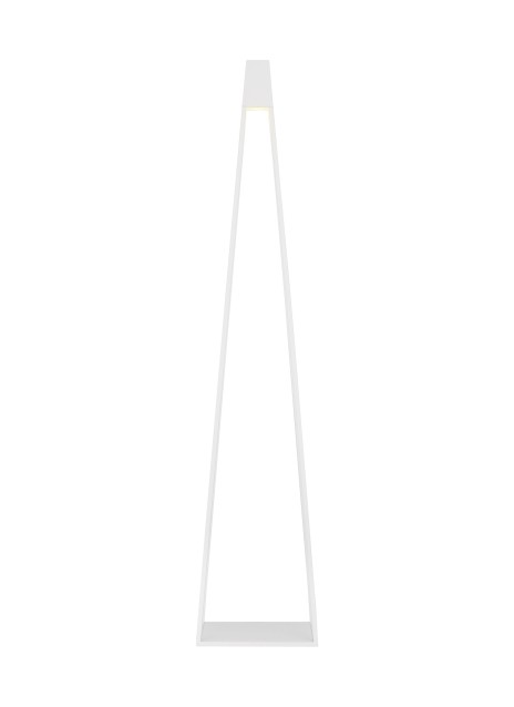 Visual Comfort Modern - SLOFL10927WH - LED Outdoor Floor Lamp - Apex - White