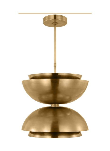 Visual Comfort Modern - SLPD13227NB - LED Pendant - Shanti - Natural Brass