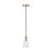 Visual Comfort Modern - SLPD281CNB - One Light Pendant - Selina - Natural Brass