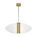 Visual Comfort Modern - SLPD28430BR - LED Pendant - Nyra - Plated Brass