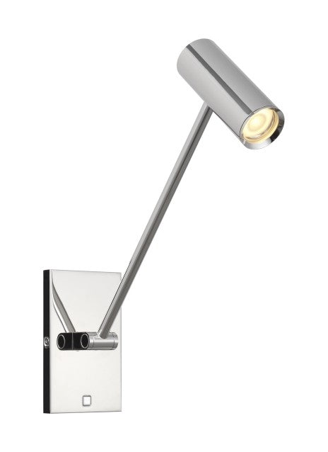 Visual Comfort Modern - SLTS14530N - LED Wall Sconce - Ponte - Polished Nickel