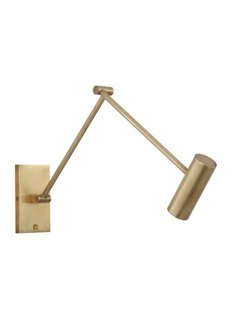 Visual Comfort Modern - SLTS14630NB - LED Wall Sconce - Ponte - Natural Brass