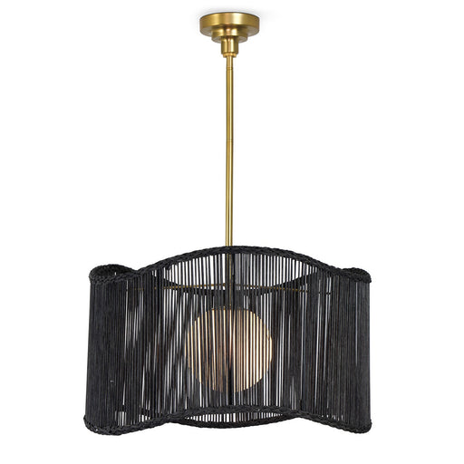 Regina Andrew - 16-1403BLK - One Light Pendant - Nimes - Black