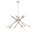 Regina Andrew - 16-1425PN - 12 Light Chandelier - Cobra - Polished Nickel